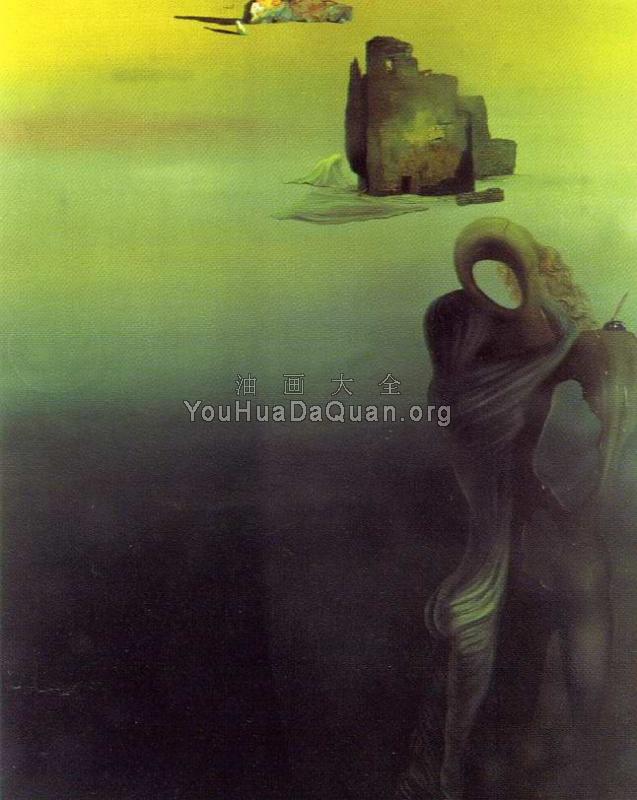 格兰蒂瓦重新发现神人同形的废墟 - 萨尔瓦多·达利